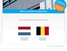 Tablet Screenshot of buijsproject.be